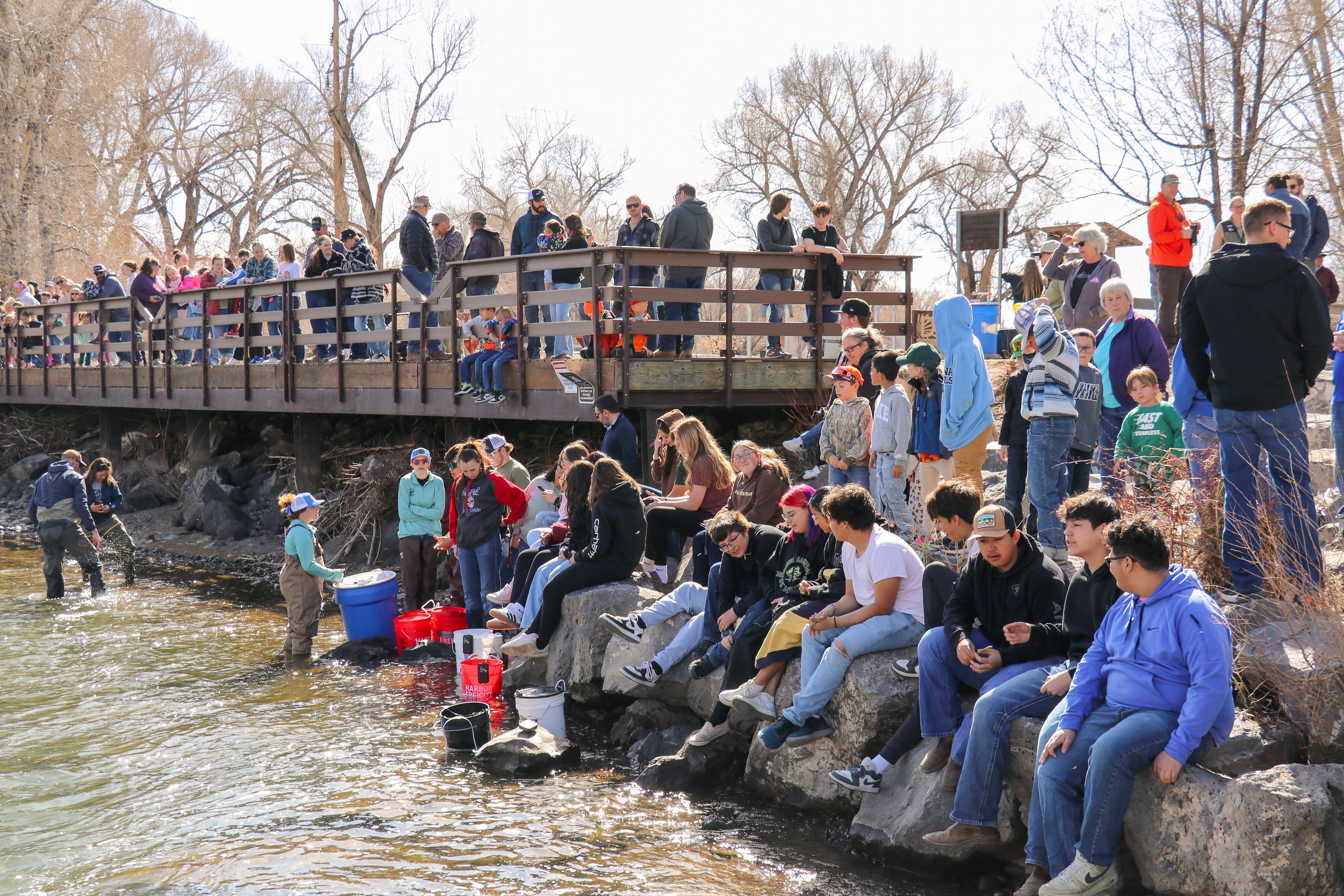 A community day on the water in the San Luis Valley