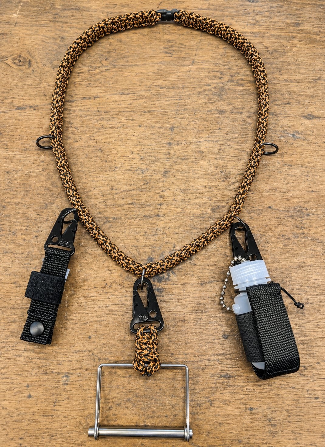 Fly-Fish neck lanyard — your photo